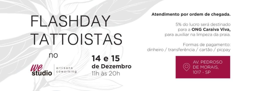 FLASHDAY TATTOISTAS WESTUDIO COWORKING